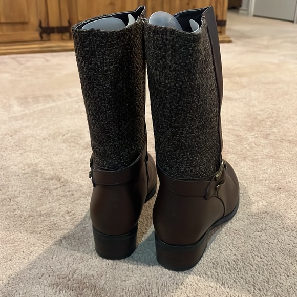 Women’s Propet Tessa Dress Boot in Brown (wide width) - Picture 2 of 5